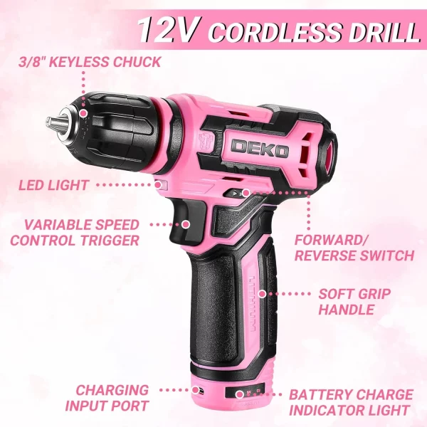 3. SLAY Tool Kit with 12v Cordless Drill - Image 4