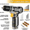 WORK IT Tool Kit with 12v Cordless Drill (yellow) - Image 3